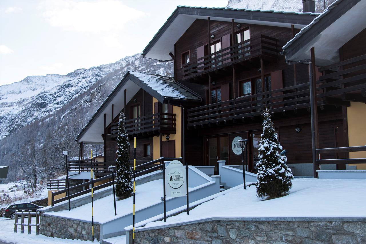 Residence Le Marmotte Gressoney-la-Trinité Eksteriør bilde