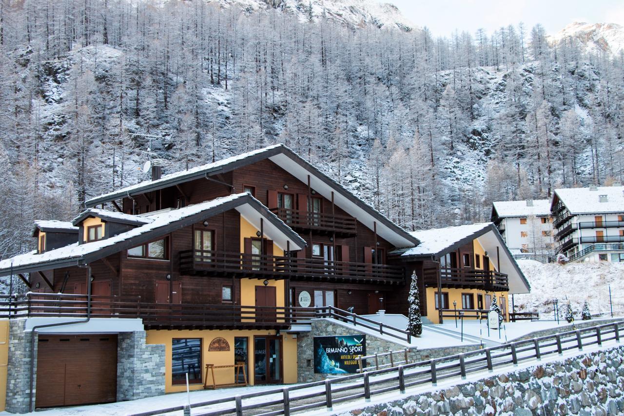 Residence Le Marmotte Gressoney-la-Trinité Eksteriør bilde